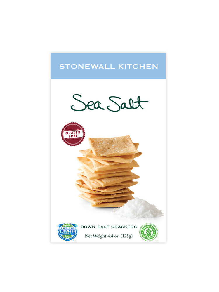 Stonewall Kitchen Gluten Free Sea Salt Down East Crackers, 4.4 oz