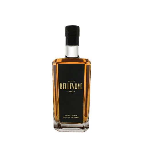 Bellevoye "Black Label" French Whisky Triple Malt Edition Tourbee