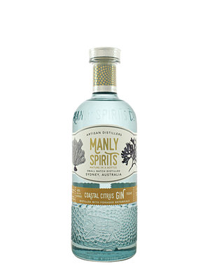 Manly Spirits Artisan Distillers Coastal Citrus Gin  Brew, Sydney, Australia 700ml