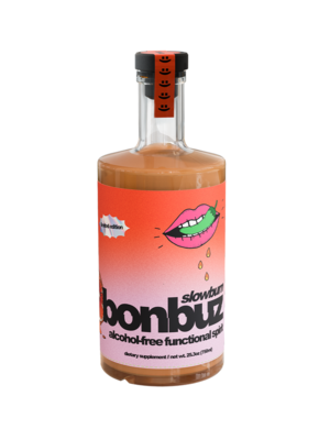 Bonbuz "Slowburn" Alcohol-Free Functional Spirit, Dietary Supplement, Los Angeles