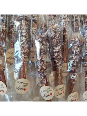 Smokin' Crackers Lady Chocolate Dipped Pretzels