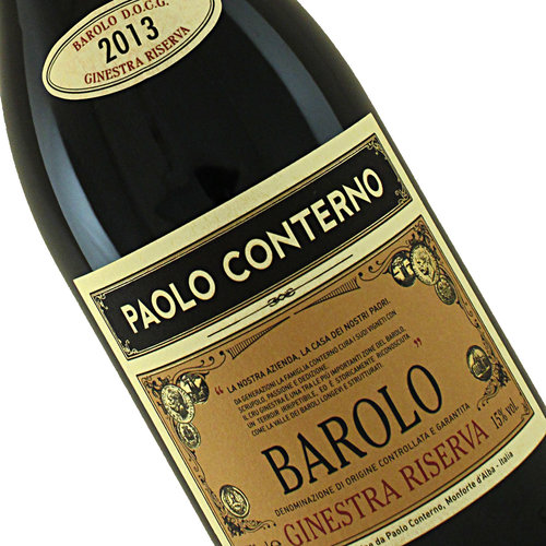 Paolo Conterno 2013 Barolo Riserva Ginestra , Piedmont Italy Paolo Conterno 2013 Barolo Riserva Ginestra , Piedmont Italy