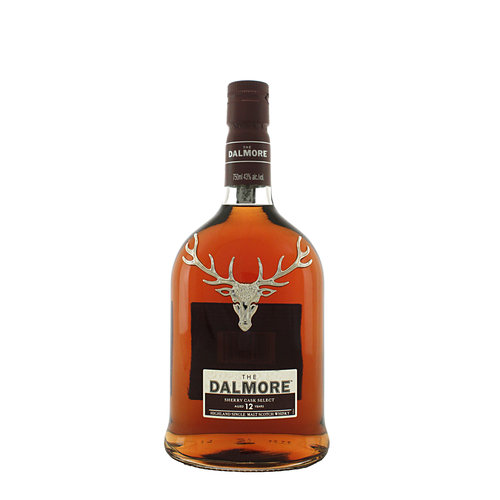 The Dalmore HIghland Single Malt Scotch Whisky Sherry Cask Select Aged 12 Years