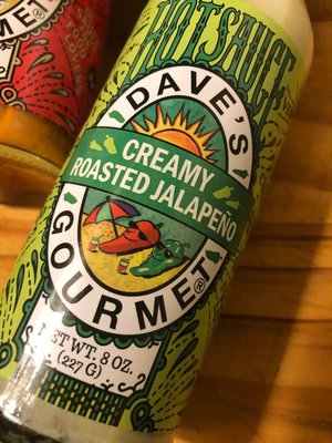 Dave's Gourmet Creamy Roasted Jalapeno Hot Sauce, 8 oz