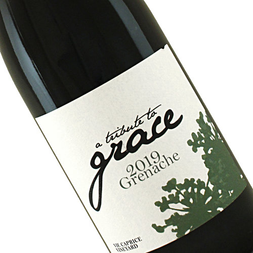 A Tribute to Grace 2019 Grenache "Vie Caprice" Vineyard, Santa Barbara A Tribute to Grace 2019 Grenache "Vie Caprice" Vineyard, Santa Barbara