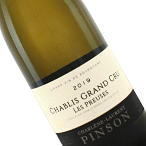 Charlene-Laurent Pinson 2019 Chablis Grand Cru "Les Preuses", Burgundy, France Charlene-Laurent Pinson 2019 Chablis Grand Cru "Les Preuses", Burgundy, France