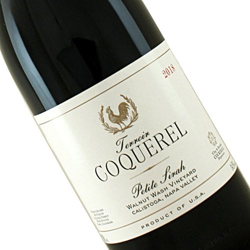 Coquerel 2018 Petite Sirah, Walnut Wash Vineyard, Calistoga, Napa Valley Coquerel 2018 Petite Sirah, Walnut Wash Vineyard, Calistoga, Napa Valley