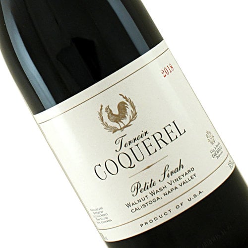 Coquerel 2018 Petite Sirah, Walnut Wash Vineyard, Calistoga, Napa Valley