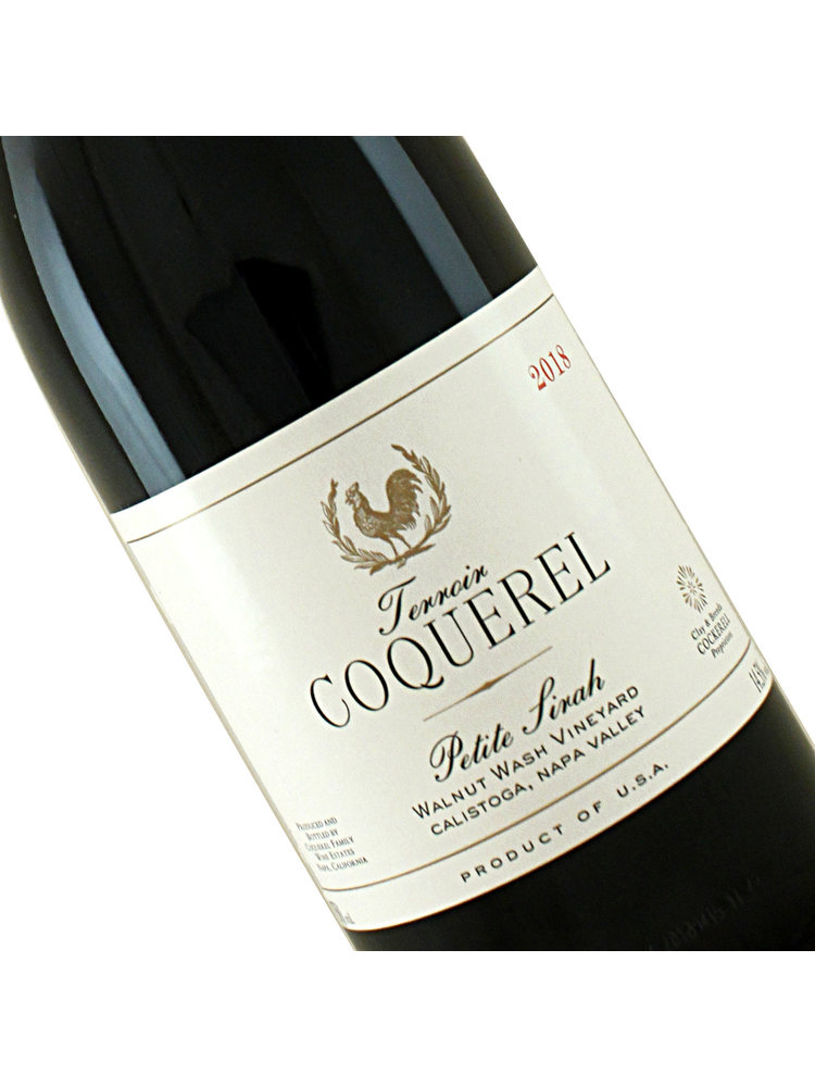 Coquerel 2018 Petite Sirah, Walnut Wash Vineyard, Calistoga, Napa Valley