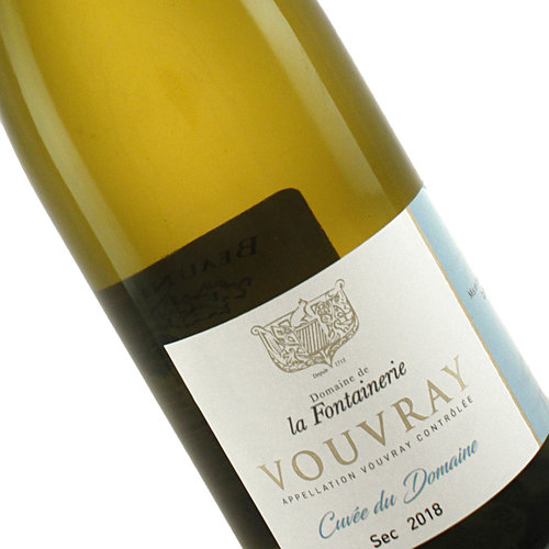 Domaine de La Fontainerie 2018 Vouvray Sec, Cuvee du Domaine, Loire Valley Domaine de La Fontainerie 2018 Vouvray Sec, Cuvee du Domaine, Loire Valley