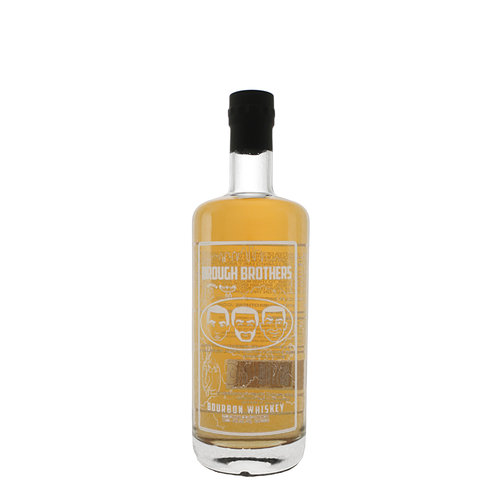 Brough Brothers Bourbon Whiskey, Distilled in Indiana, Bottled in Kenrucky Brough Brothers Bourbon Whiskey, Distilled in Indiana, Bottled in Kenrucky