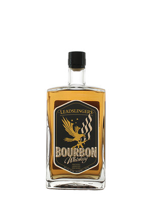 Leadslinger Bourbon Whiskey Double Distilled & Handcrafted in Moore, OK