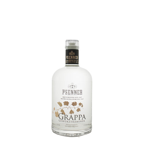 Psenner Grappa Gewurztraminer Single Variety Psenner Grappa Gewurztraminer Single Variety