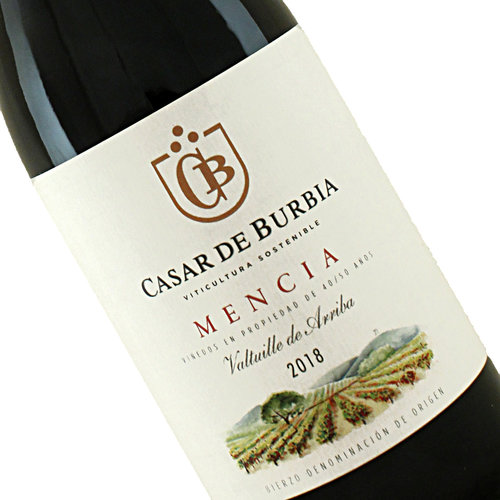 Casar de Burbia 2018 Mencia, Bierzo Spain Casar de Burbia 2018 Mencia, Bierzo Spain