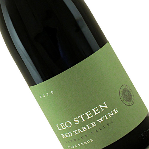 Leo Steen Casa Verde 2020 Red Table Wine, Redwood Valley, Sonoma County