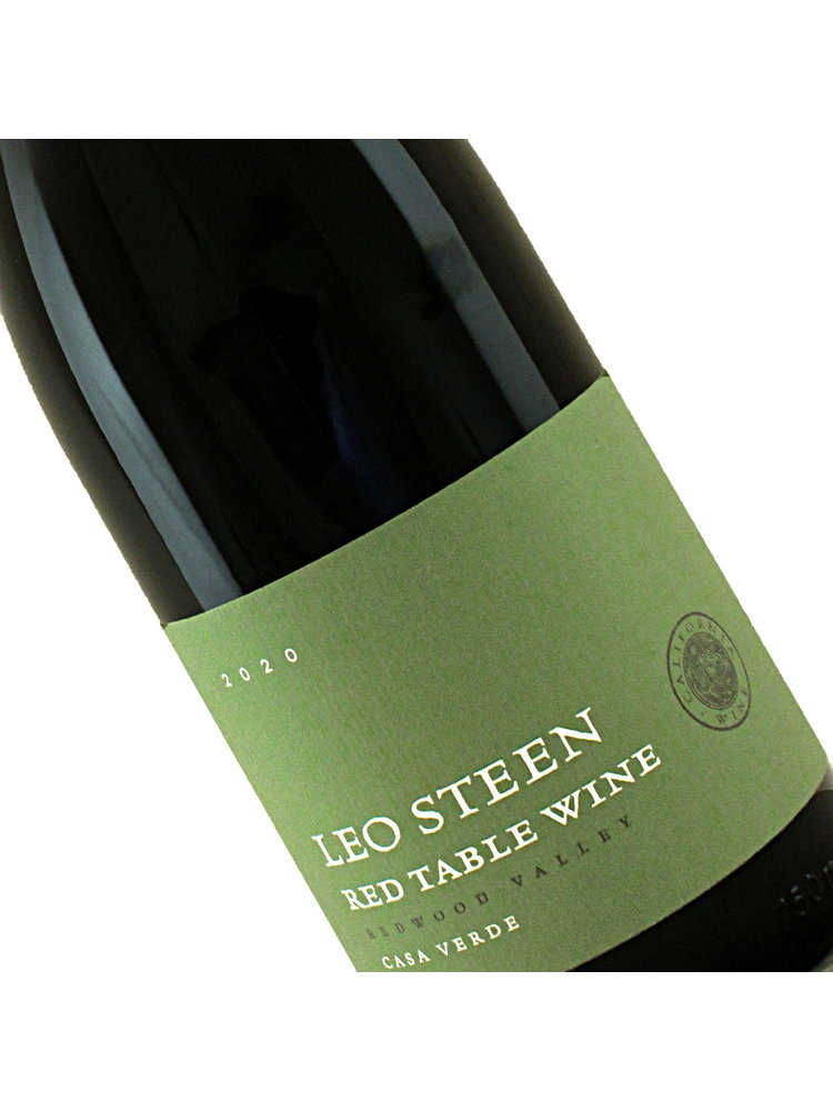 Leo Steen Casa Verde 2020 Red Table Wine, Redwood Valley, Sonoma County