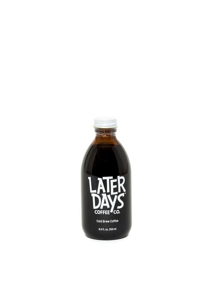 Later Days Coffee Co. Cold Brew Coffee, 8.5 oz