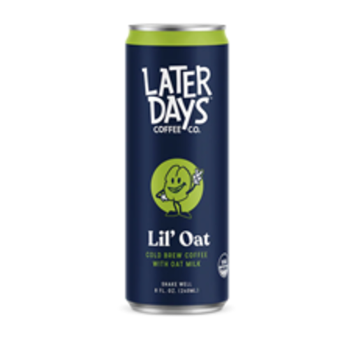 Later Days Coffee Co. Lil' Oat Cold Brew Coffee with Oat Milk 8oz