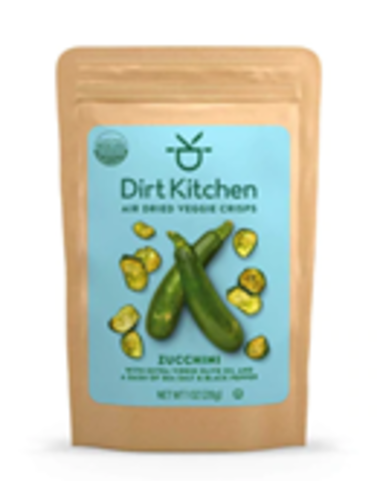 Dirt Kitchen Veggie Crisps, Zucchini, 1 oz