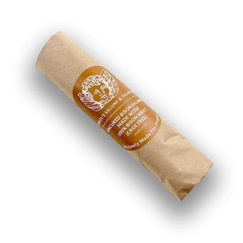 Angel's Salumi Uncured Bison Salami, 5.5 oz Angel's Salumi Uncured Bison Salami, 5.5 oz