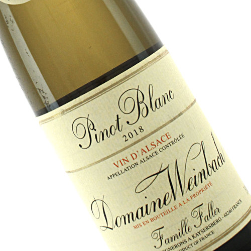 Domaine Weinbach 2018 Pinot Blanc Vin D'Alsace, France Domaine Weinbach 2018 Pinot Blanc Vin D'Alsace, France