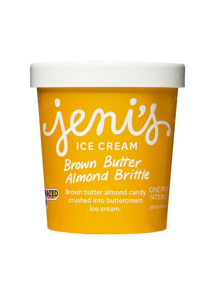 Jeni's Brown Butter Almond Brittle Ice Cream Pint, Ohio