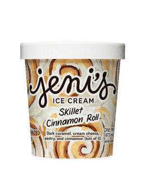 Jeni's Skillet Cinnamon Roll Ice Cream Pint, Ohio