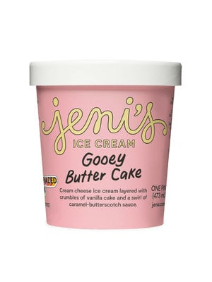 Jeni's Gooey Butter Cake Ice Cream Pint, Ohio