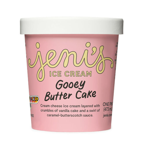 Jeni's Gooey Butter Cake Ice Cream Pint, Ohio