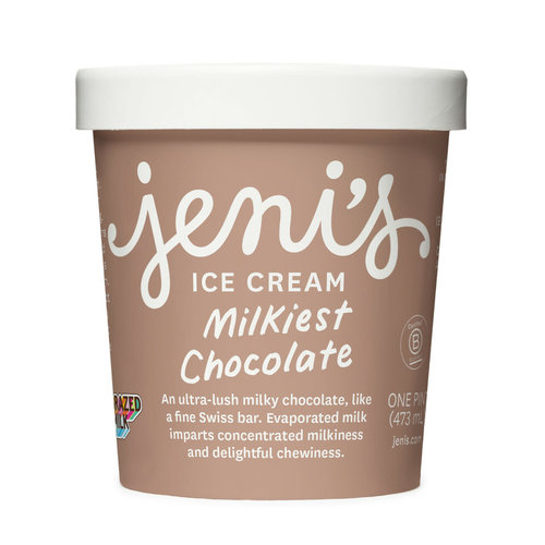 Jeni's "Milkiest Chocolate" Ice Cream Pint, Ohio Jeni's "Milkiest Chocolate" Ice Cream Pint, Ohio