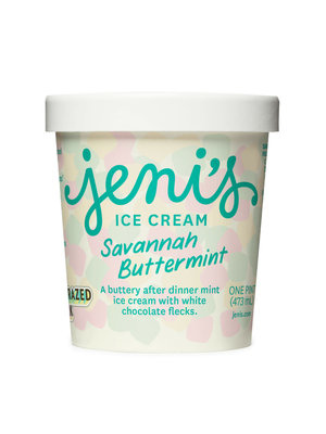 Jeni's Savannah Buttermint Ice Cream Pint, Ohio