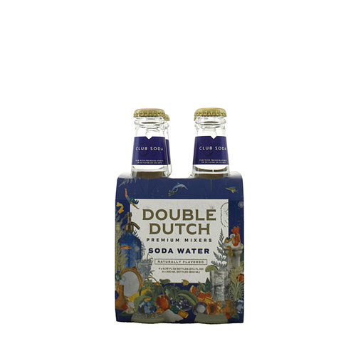 Double Dutch Club Soda - 4 pack