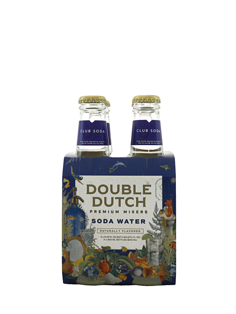 Double Dutch Club Soda - 4 pack