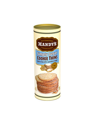 Mandy's Simply Sugar Cookie Thins, 4.6 oz