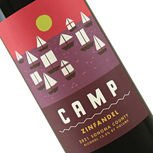 Camp Wines 2021 Zinfandel, Sonoma Coast Camp Wines 2021 Zinfandel, Sonoma Coast