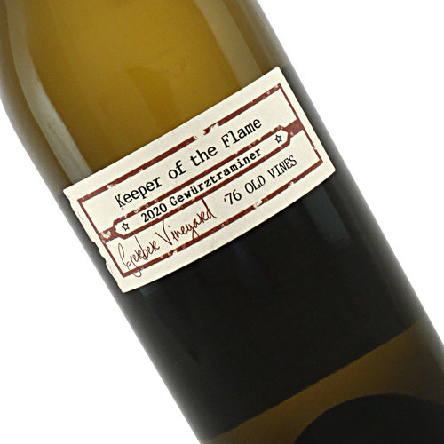 Ovum 2019 Gewurztraminer "Keeper of the Flame" Gerber Vineyard, Rogue Valley, Oregon Ovum 2019 Gewurztraminer "Keeper of the Flame" Gerber Vineyard, Rogue Valley, Oregon