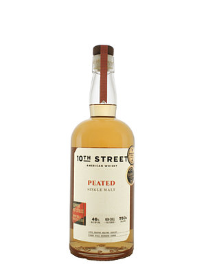 10th Street American Whisky Peated Single Malt, San Jose