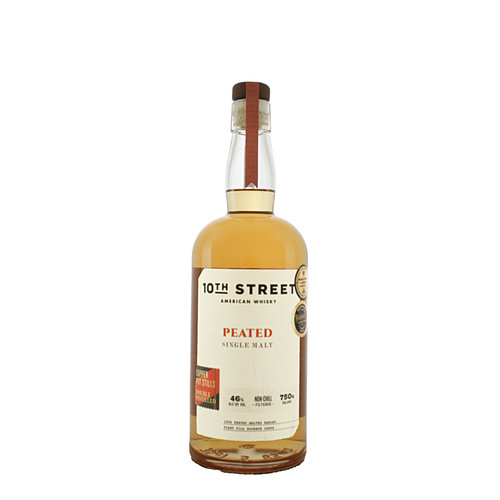 10th Street American Whisky Peated Single Malt, San Jose 10th Street American Whisky Peated Single Malt, San Jose