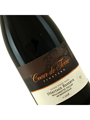 Coeur de Terre Vineyard Heritage Reserve 2019 Pinot Noir, Willamette Valley