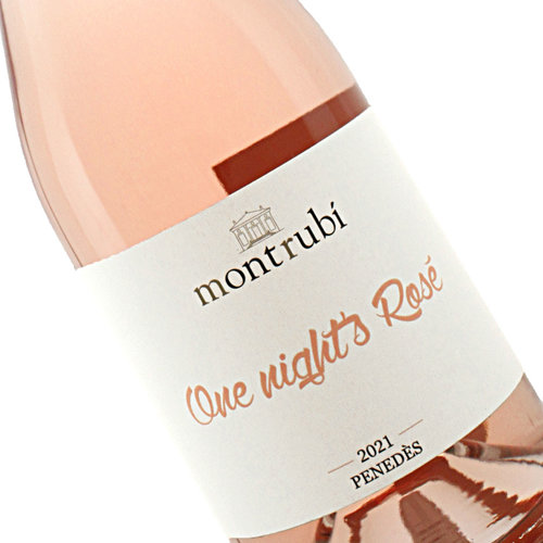 Mont Rubi 2021 Rosé "One Night's Rosé", Penedes, Spain Mont Rubi 2021 Rosé "One Night's Rosé", Penedes, Spain