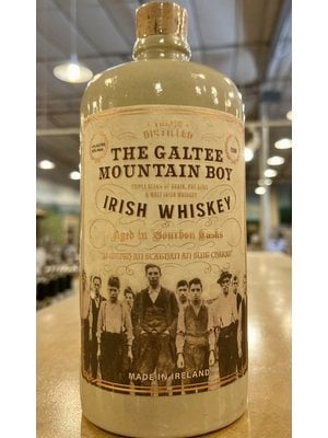 The Galtee Mountain Boy Irish Whiskey Aged in Bourbon Casks