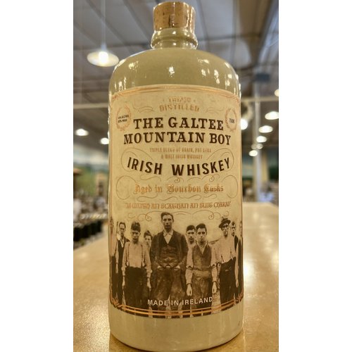 The Galtee Mountain Boy Irish Whiskey Aged in Bourbon Casks-JULY SPIRIT OF THE MONTH