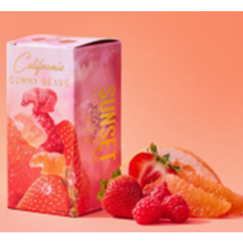 California Gummy Bears, Sunset Paradise Mix, Los Angeles, 4 oz California Gummy Bears, Sunset Paradise Mix, Los Angeles, 4 oz