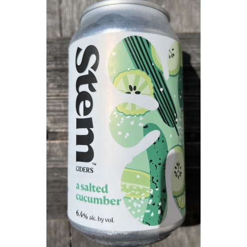 Stem Ciders "A Salted Cucumber" Cider 12oz can - Lafayette, CO