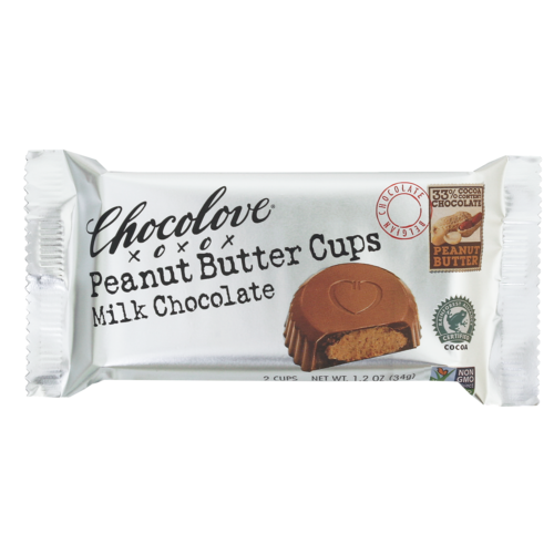 Chocolove Peanut Butter Cups in Milk Chocolate, Boulder Chocolove Peanut Butter Cups in Milk Chocolate, Boulder