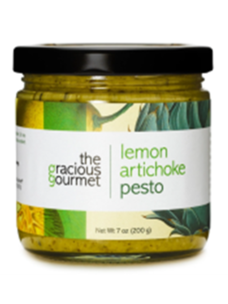 The Gracious  Gourmet Lemon Artichoke Pesto, 7 oz