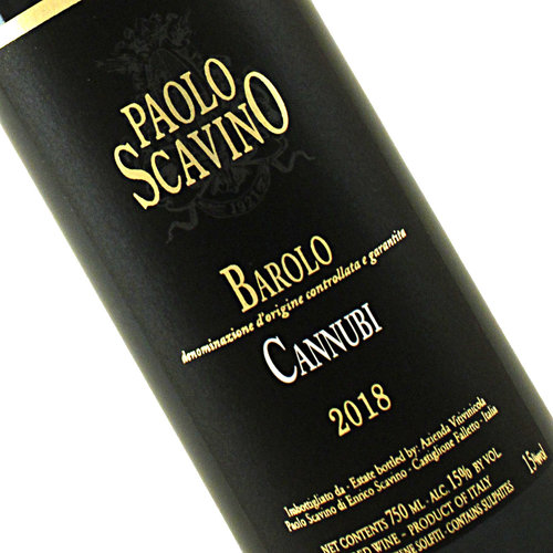 Paolo Scavino 2018 Barolo Cannubi, Piedmont Paolo Scavino 2018 Barolo Cannubi, Piedmont