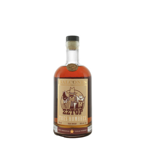 Balcones "ZZ Top" Tres Hombres Texas Whisky, Waco, Texas Balcones "ZZ Top" Tres Hombres Texas Whisky, Waco, Texas