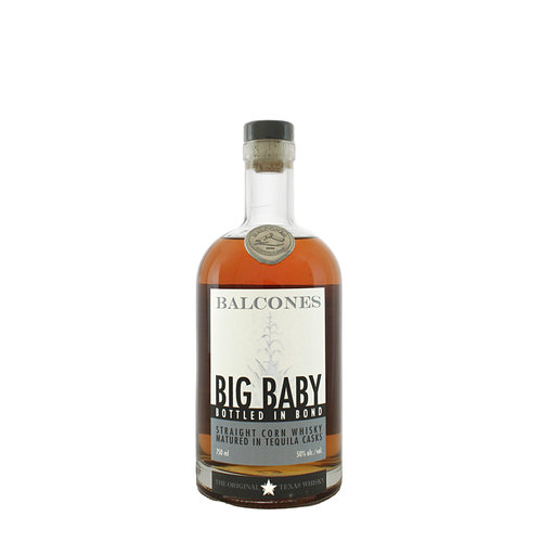 Balcones "Big Baby" Bottled In Bond, Straight Corn Whisky Matured In Tequila Casks, Waco, Texas Balcones "Big Baby" Bottled In Bond, Straight Corn Whisky Matured In Tequila Casks, Waco, Texas