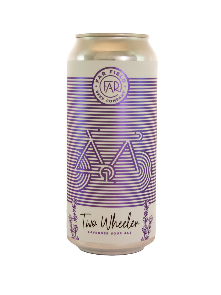 Far Field Beer Company "Two Wheeler" Lavender Sour Ale 16oz can - Hawthorne, CA